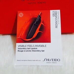 Shiseido VisionAiry Gel Lipstick - Long Lasting Lip Gel 208, 215, 221, 223